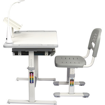 Парта зі стільцем FunDesk Littonia Grey (222529) Вінниця - фото 9