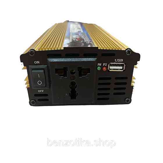 Преобразователь напряжения Power 2000 Вт 12v 220v инвертор 2000w 12в 220в DC to AC Киев