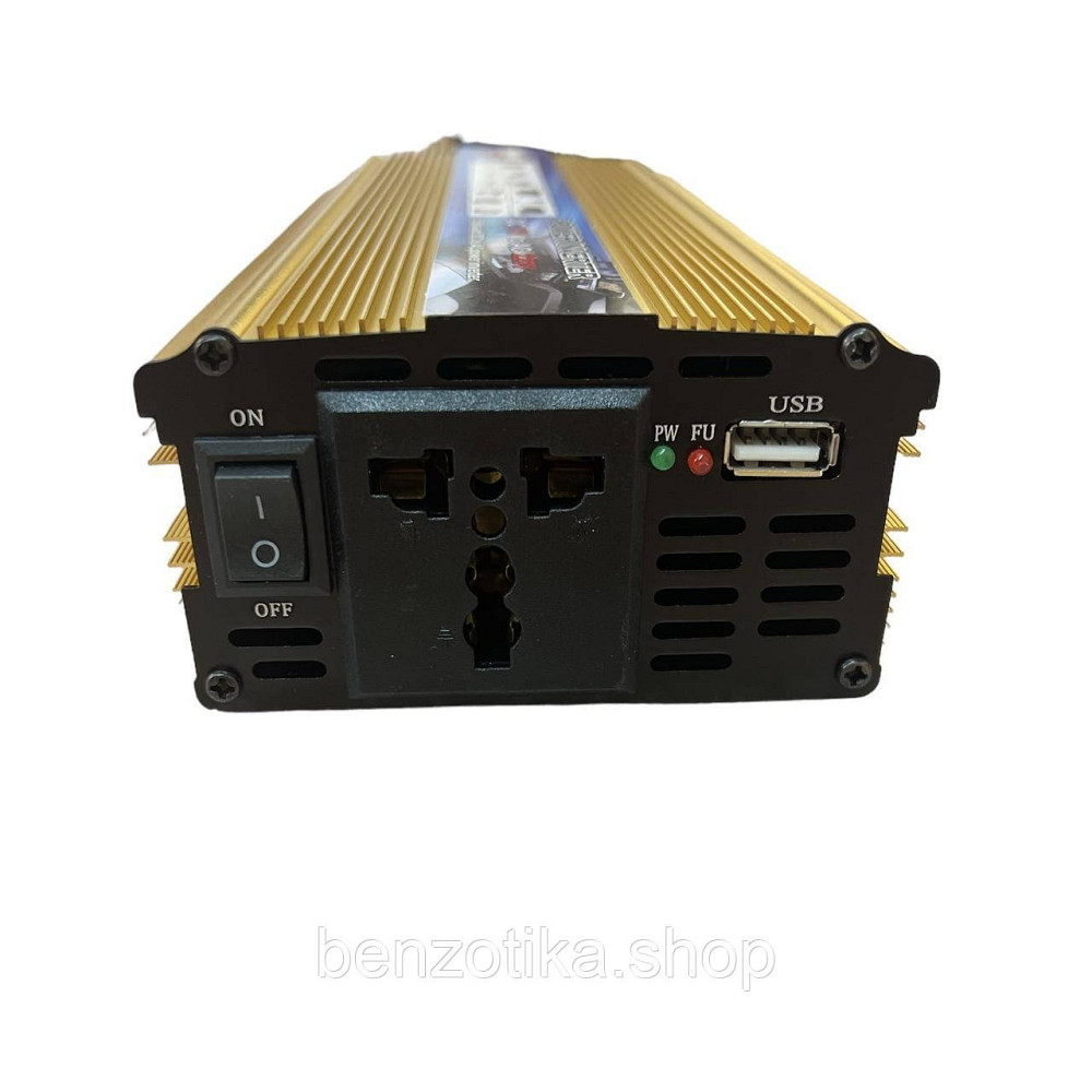Перетворювач напруги Power 2000 Вт 12v 220v інвертор 2000w 12в 220в DC to AC Київ - фото 2