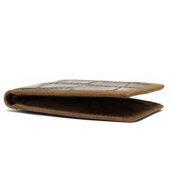 Гаманець горизонтальний Коричневий (Vintage) Київ