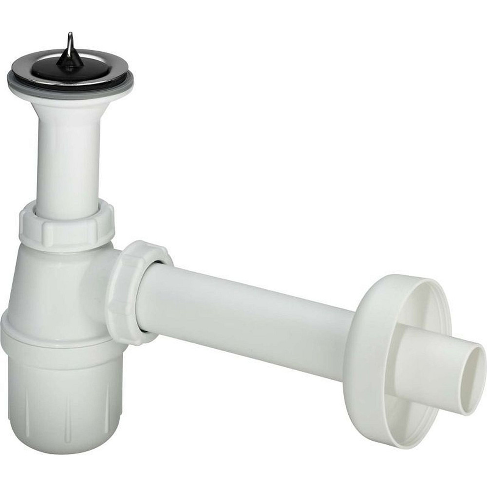 Сифон для раковини VIEGA 1 1/4″ x 1 1/2″ пластик білий бутил. з/г 309312 Тернополь - изображение 1