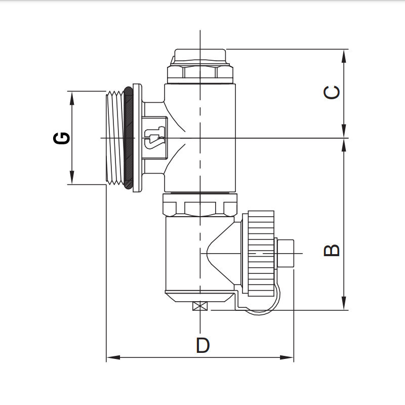 Кінцева зливна група Roho R611-100 - 1"    ( RO0153 ) 39096 Харків - фото 2