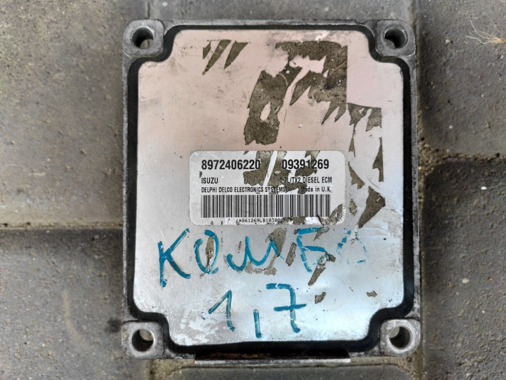 Блок керування двигуном Opel Astra G 1.7 cdti 1998-2004 (8972406220) Ковель - фото 1