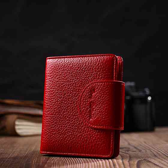 Оригінальний жіночий гаманець з натуральної шкіри Tony Bellucci 22017 Червоний Київ