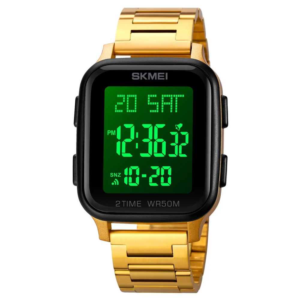 Мужские наручные часы Skmei 1859 на браслете (Золотой) Винница - изображение 3