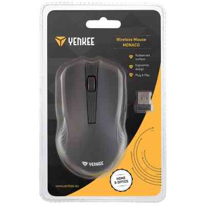 Мышка YENKEE YMS 2015BK Monaco Wireless Black (45010824) Винница