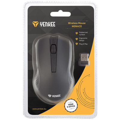 Мишка YENKEE YMS 2015BK Monaco Wireless Black (45010824) Вінниця - фото 6