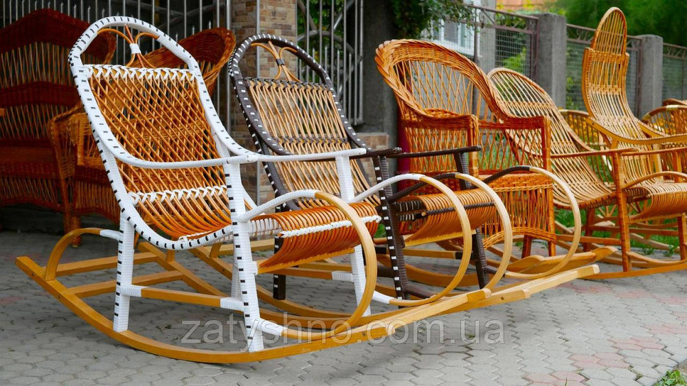 Качалка плетеная ротанговая подарочная Киев - изображение 2