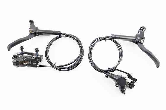 Гальмо Disk-brake гідравлічне переднє+заднє DULA 601+RT525 F\R 160mm Бершадь