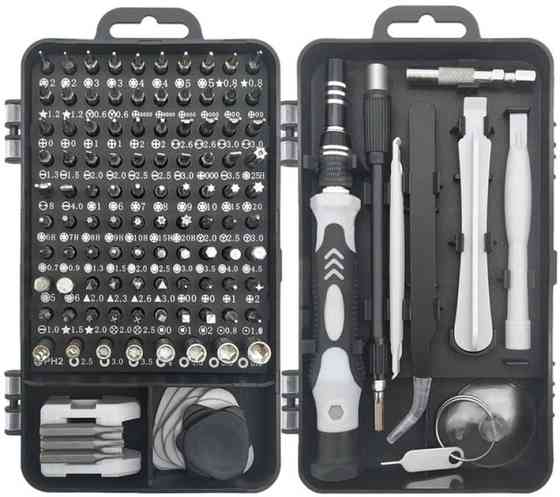 Набор отверток 115 в 1 для ремонта компьютеров и телефонов Винница