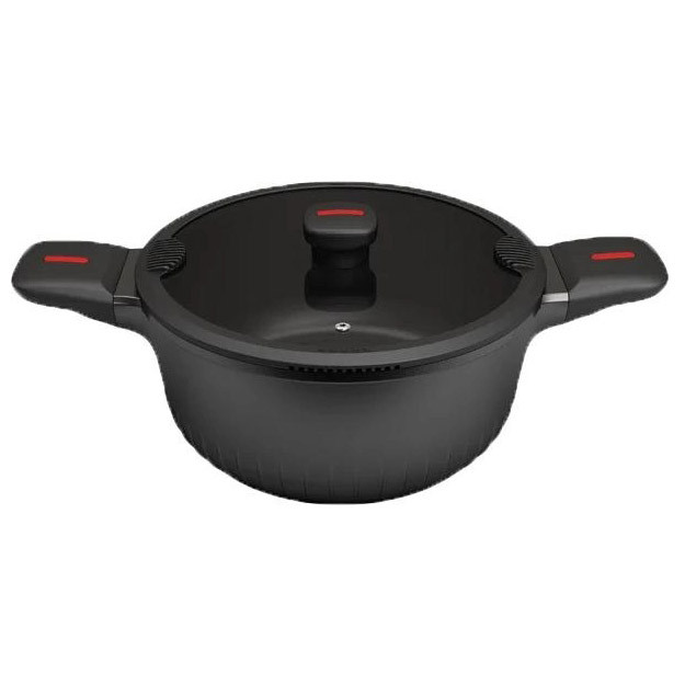 Кастрюля Magio MG-1171 Литая антипригарная 5л 24 см TA-60 Львов - изображение 4