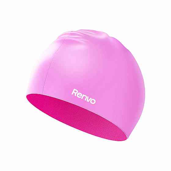Доросла Шапочка для плавання Renvo Keles Уні Рожевий OSFM (2SC100-05) Киев