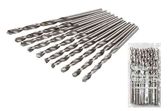 Сверло для металла MASTERTOOL HSS 3,5х70 мм WHITE 10-1035 Ровно