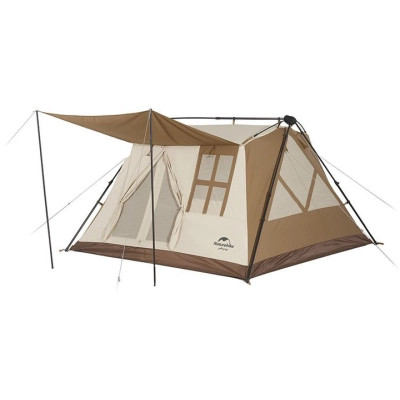Палатка Naturehike з навісом CNH22ZP029, світлий коричневий (6975641887829) Винница - изображение 1
