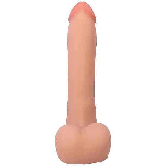 Фалоімітатор Doc Johnson The Realistic Cock ULTRASKYN - 9 Inch with Balls Vanilla Sex Aura Київ