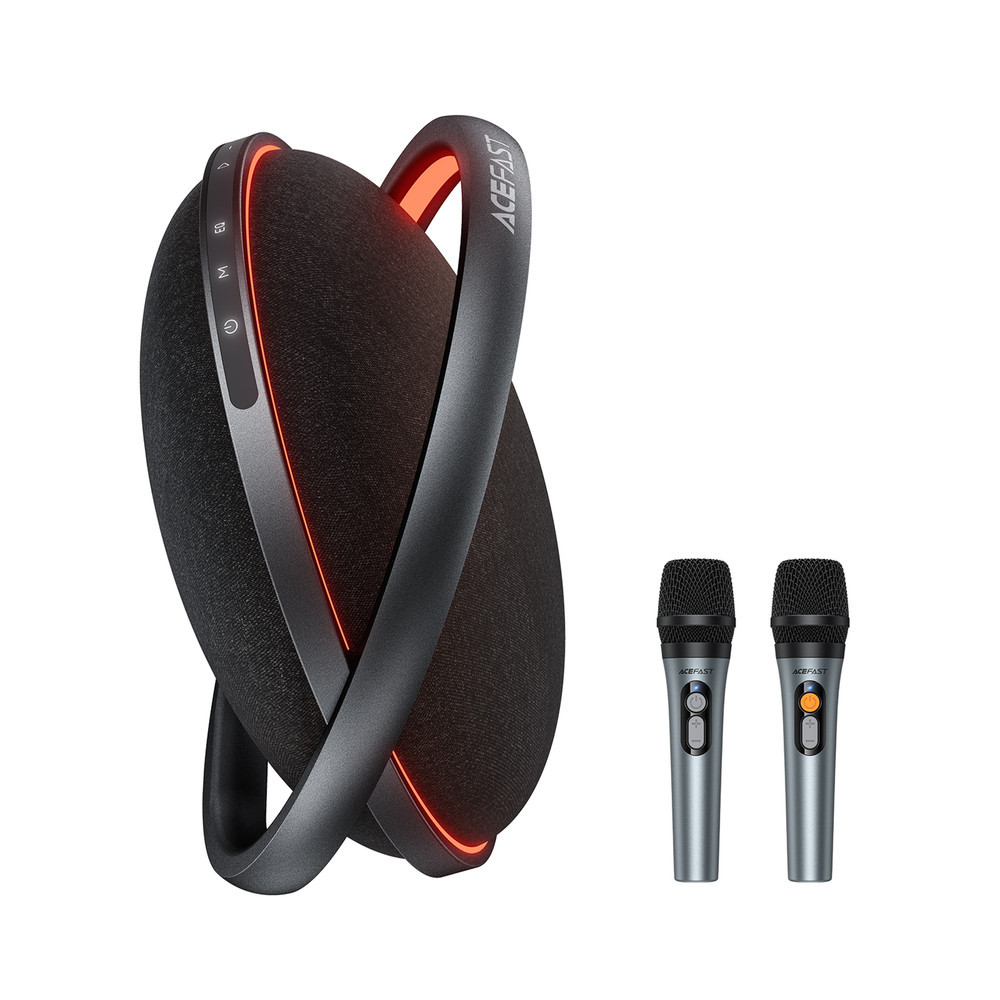 Портативна колонка ACEFAST K5 Max portable wireless speaker, 220W, IPX4, Black Одеса - фото 6