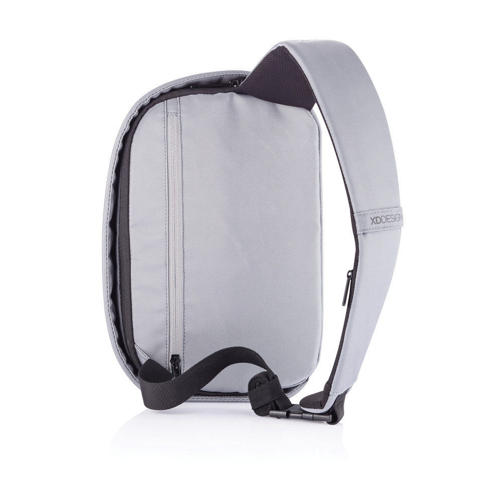 Рюкзак антизлодій XD Design Bobby "Sling", сірий Рівне - фото 4
