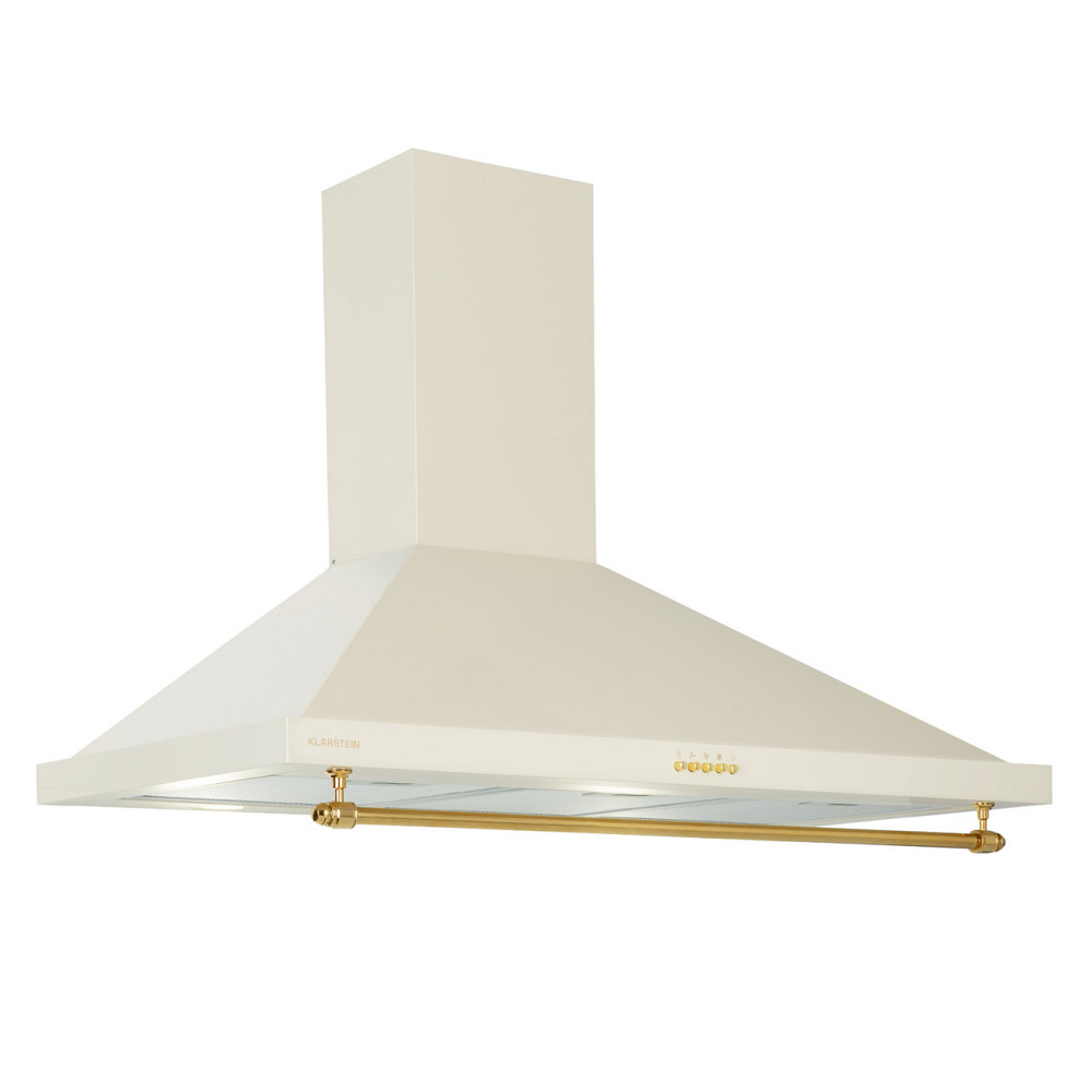 Вытяжка Montblanc 90 610 м³/ч 165 Вт 2x1,5 Вт LED рейлинг кремовый (Германия, читать описание) Ровно - изображение 1