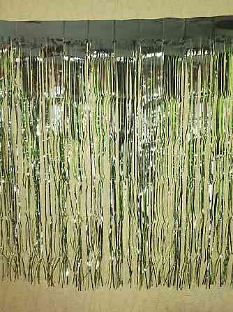 Дождик для фотозоны 1 м на 1 м салатовый Киев