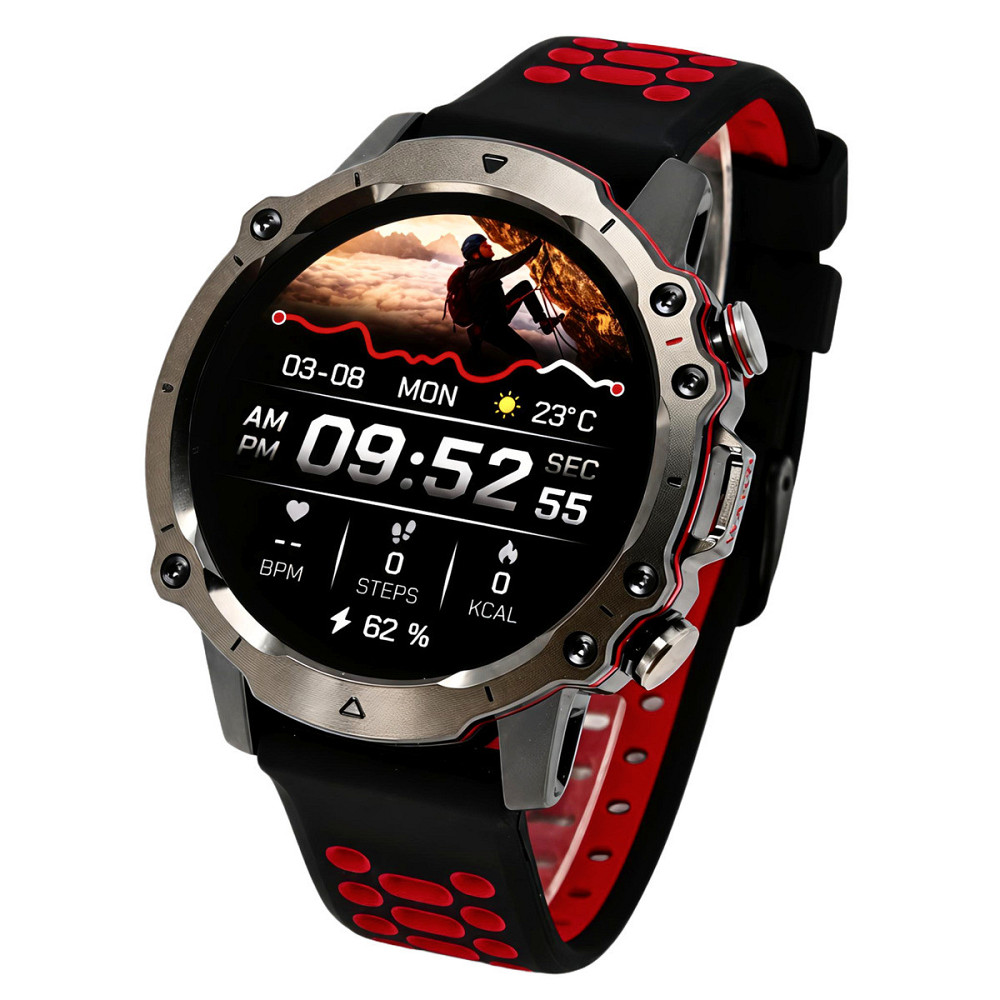 Розумний годинник Smart Forest Pro Brutal Red (2 ремінці) Вінниця - фото 2