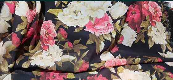 Ткань шифон Турция. Ткань плательная блузочная шифон. Киев