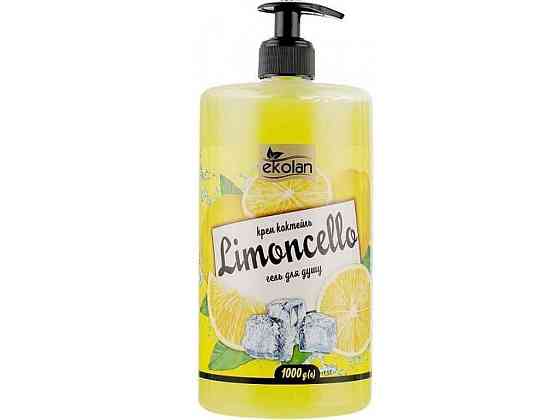 Гель-крем для душа 1л коктейль Limoncello ТМ EKOLAN Киев