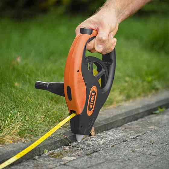 Рулетка вимірювальна, fiberglass, надшвидка, 20 м, DIY-MH13-02013M/CB Київ