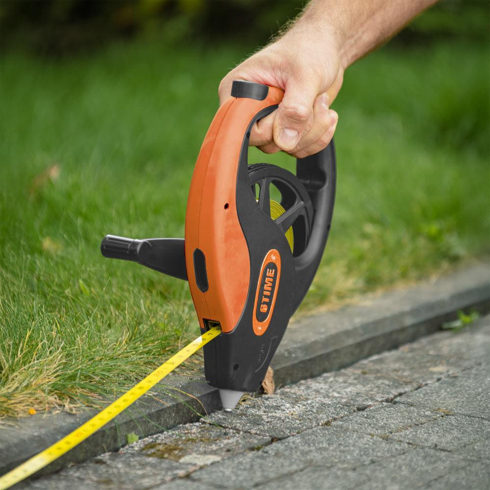 Рулетка вимірювальна, fiberglass, надшвидка, 20 м, DIY-MH13-02013M/CB Київ - фото 4