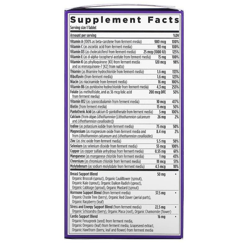 Мультивітаміни 40+ New Chapter One Daily Multi 96 таб Київ - фото 2