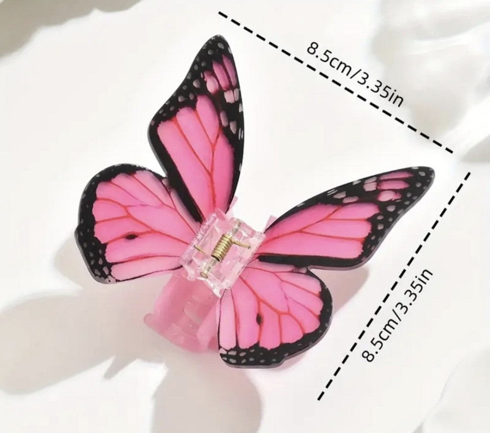 Заколка-крабік метелик Сміла - фото 2