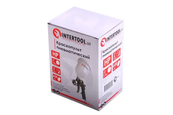 Intertool HP 1.5м в/б пластик 600мл Вінниця