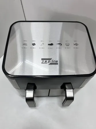 Аэрофритюрница на 2 чаши Zepline ZP-209 с мощностью 4000Вт на 12л Коломия