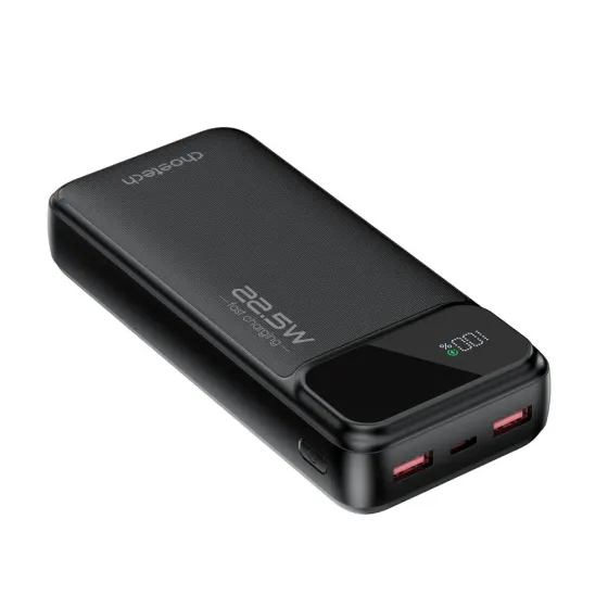 Повербанк 20000 mAh Choetech B729 Black 22.5W QC3.0 PD3.0 (43-00115) Киев