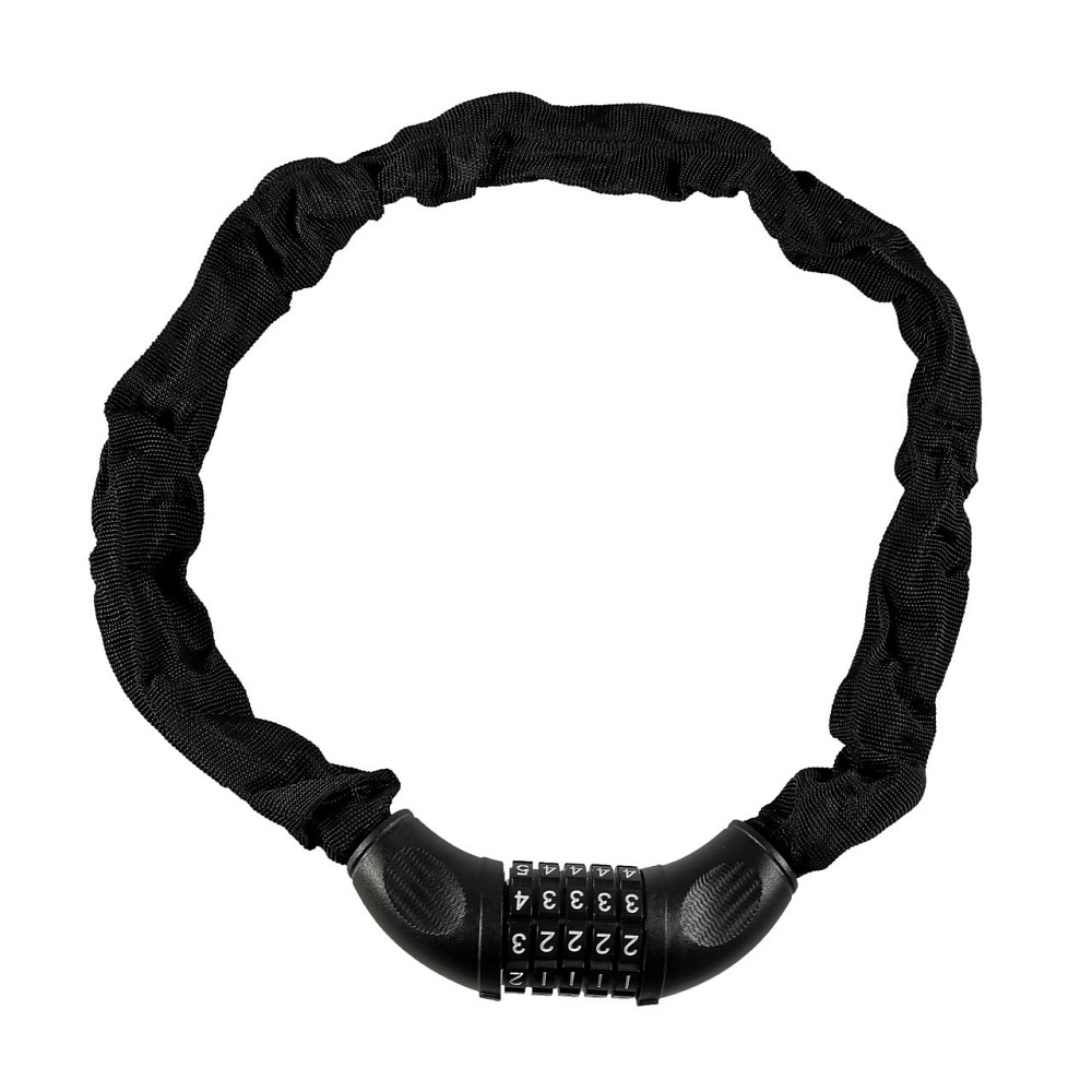 Велозамок сталевий ланцюг з кодовим блокуванням Feel Fit Бровари - фото 3