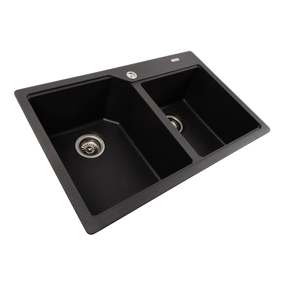 PLATINUM Гранітна мийка для кухні Platinum 7850 HARMONY матовий Моріон Київ - фото 3