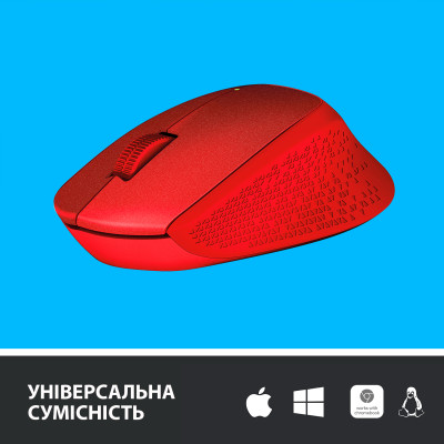Мишка Logitech M330 Silent plus Red (910-004911) Вінниця - фото 4