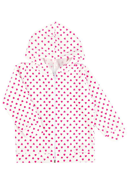 Куртка для дівчинки, біла 80% бавовна, 20% поліестер Київ - фото 1