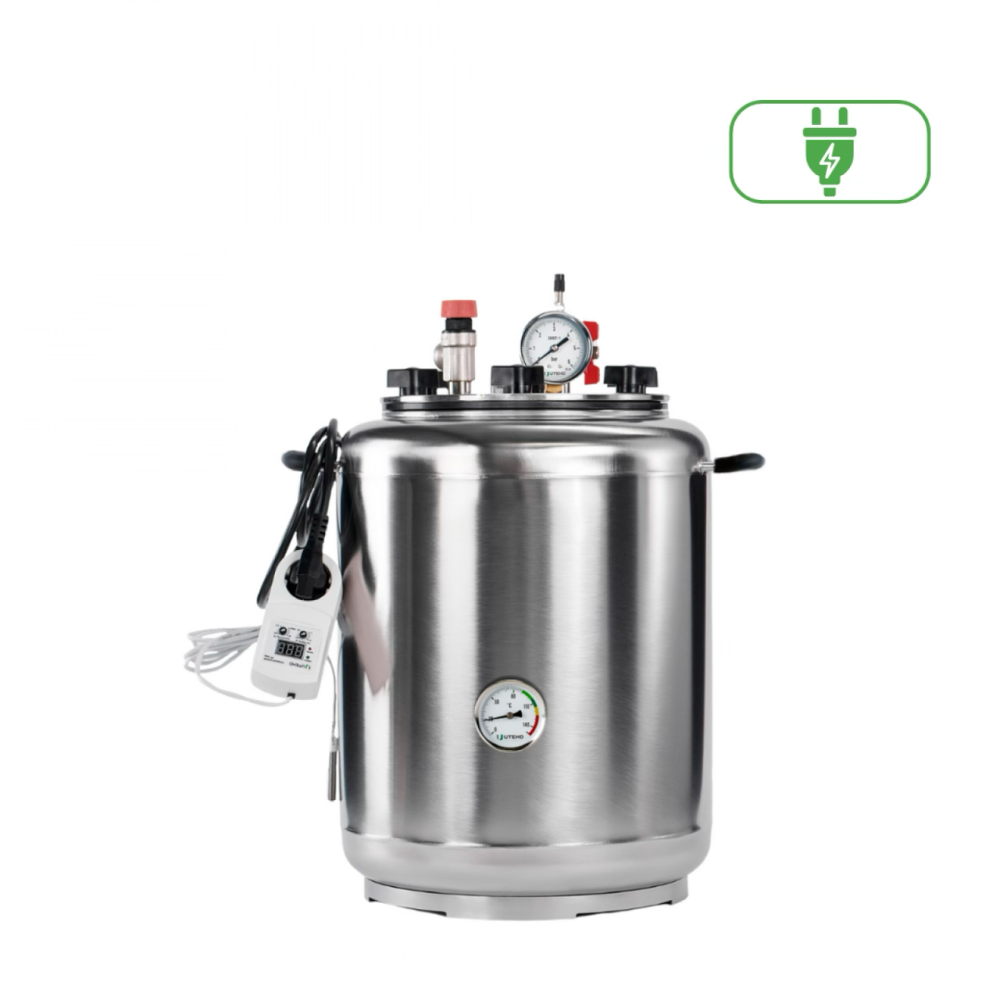 Автоклав бытовой А16 electro, универсальный на 16 банок, электрический из нержавеющей стали Киев - изображение 11