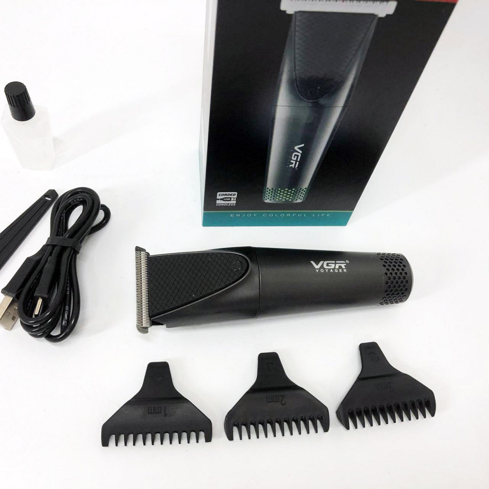 Электромашинка для волос VGR V-925, Електромашинка для стрижки Машинка стрижки волос электрическая PW-29 Львов - изображение 5