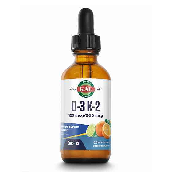 D3 K2 DropIns 125mcg - 2 oz Citrus Луцьк