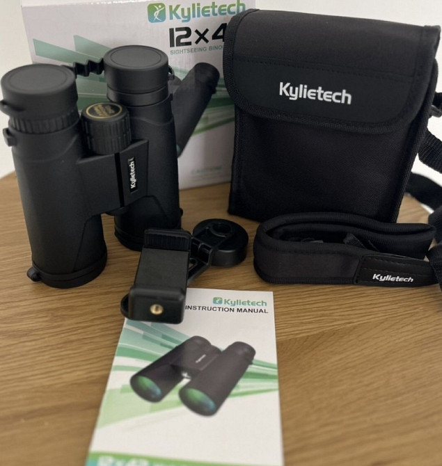 Мощный бинокль с руф-призмой 12*42 с 12-кратным увеличением. Киев - изображение 5