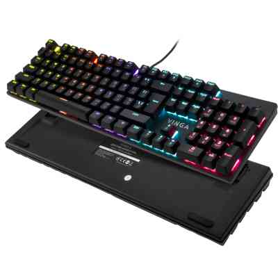 Клавіатура Vinga KBGM-101 LED Red Switch USB Black (KBGM-101 Black) Вінниця