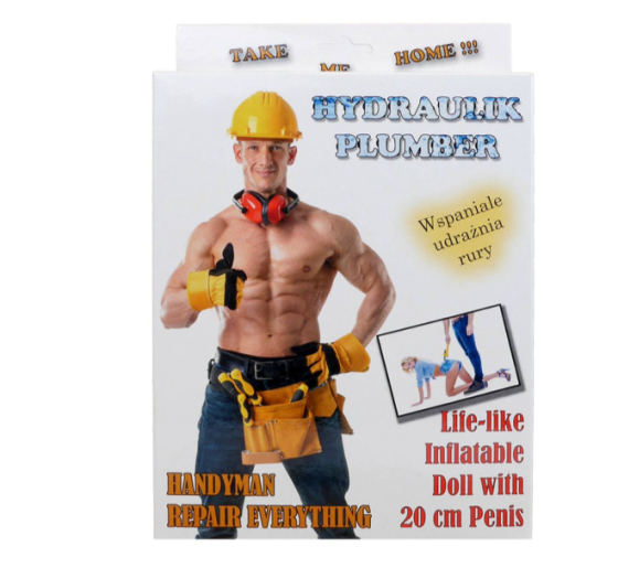 Надувна секс лялька - Plumber Male Doll Sex Aura Київ