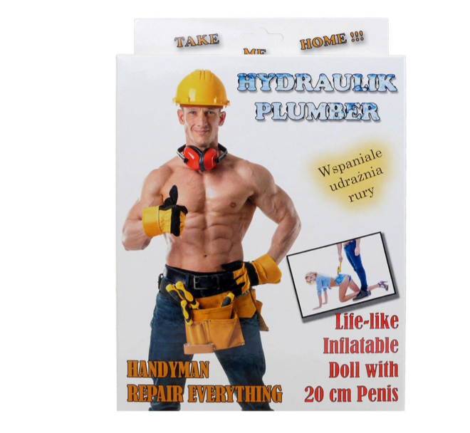 Надувна секс лялька - Plumber Male Doll Sex Aura Київ - фото 4