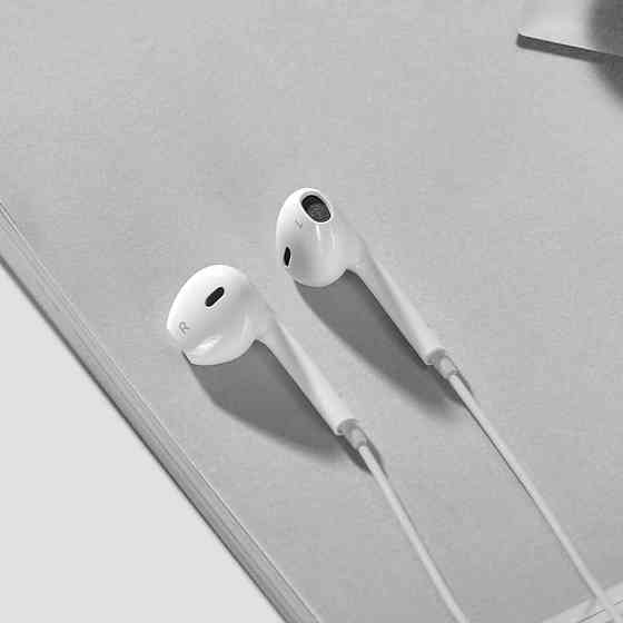 Навушники HOCO M101 Crystal joy wire-controlled earphones with microphone White Киев