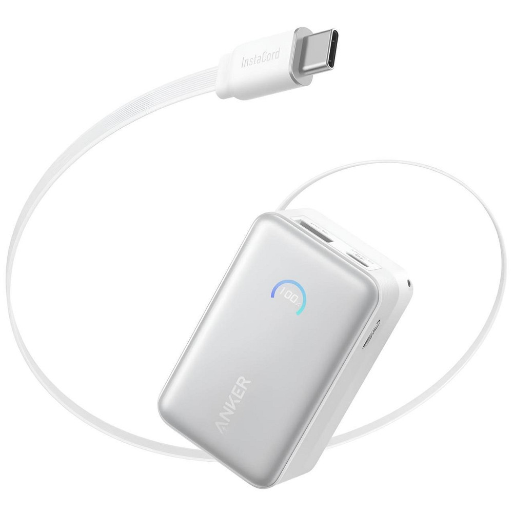 Універсальна мобільна батарея Anker Nano 10000 mAh 45 W White (A1638H21) ( 17670 ) Харьков - изображение 7