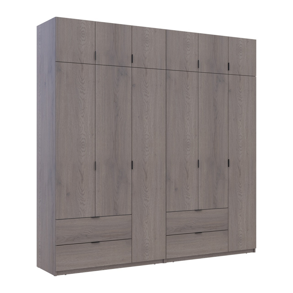 Комплект шаф для одягу Doros Лукас (2 шт.) 240х50х240 см Канноло (DRS-011850) Дніпро - фото 5