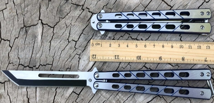 Нож Бабочка: расческа острые тренировочные . Киев - изображение 2