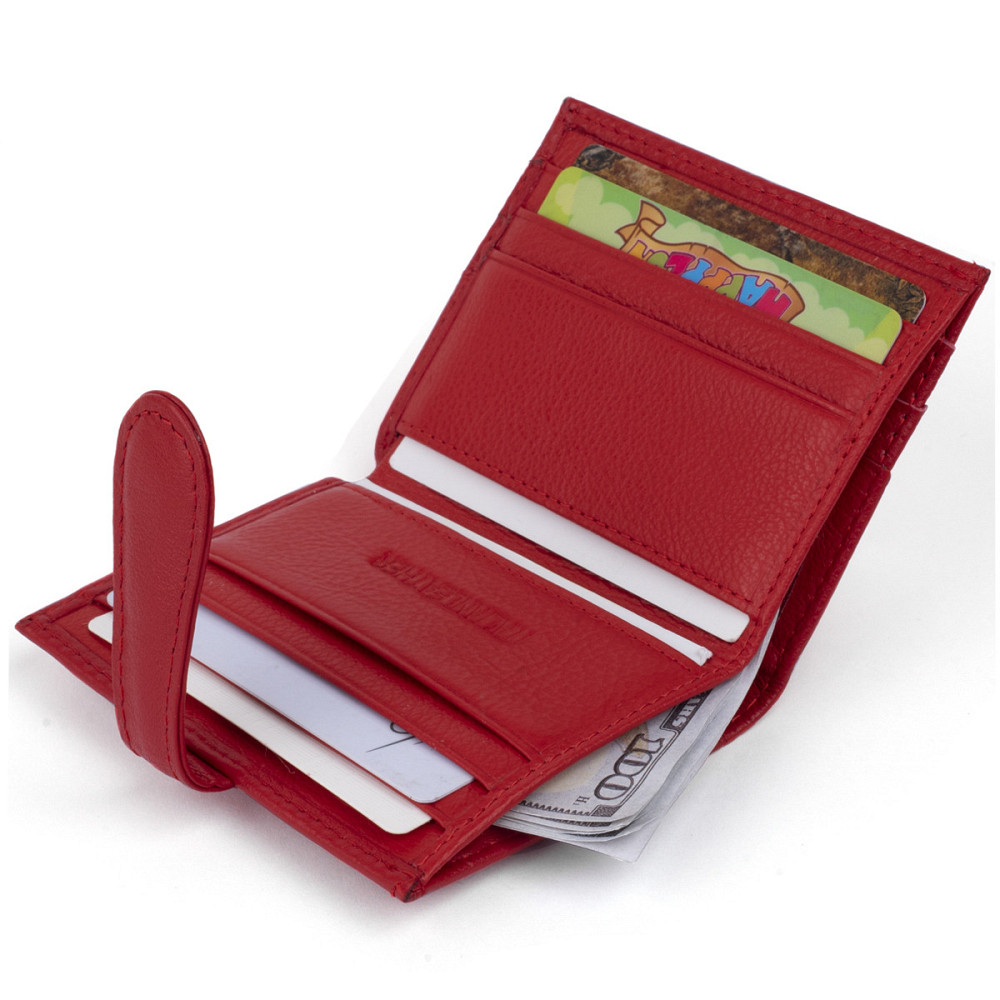 Гаманець-візитниця ST Leather 19211 Червоний Київ - фото 4