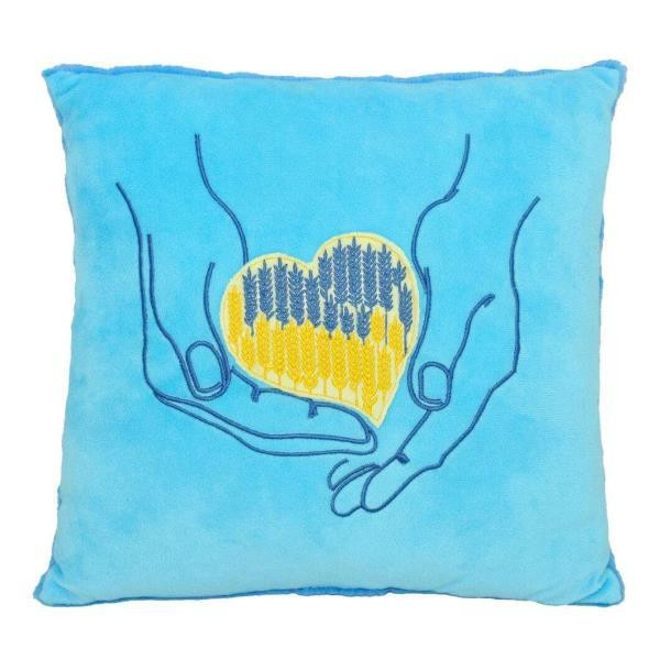 Подушка Tigres Серце в долонях 33 см (ПД-0442) Харьков - изображение 2